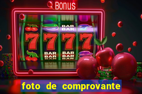 foto de comprovante de pix falso